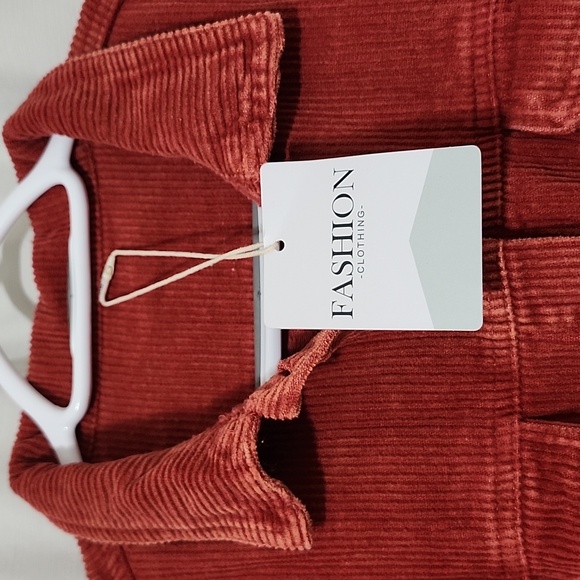 Corduroy Jacket with Sequin Footballs - Picture 9 of 12